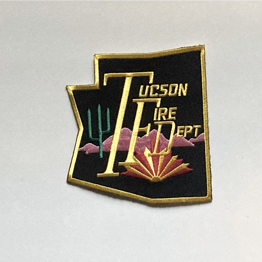 Tucson Fire Department Embroidery Sewing Appliqué Iron & Sew On Patch 🆕